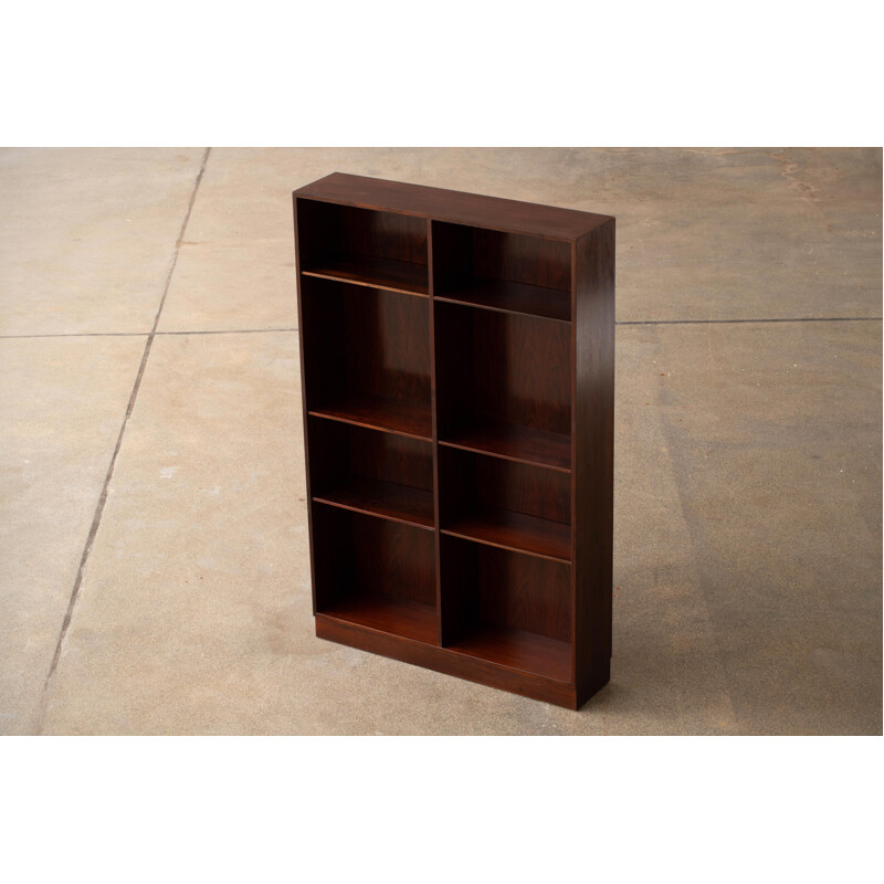 Vintage Danish Rosewood Library by Omann Jun 1960s