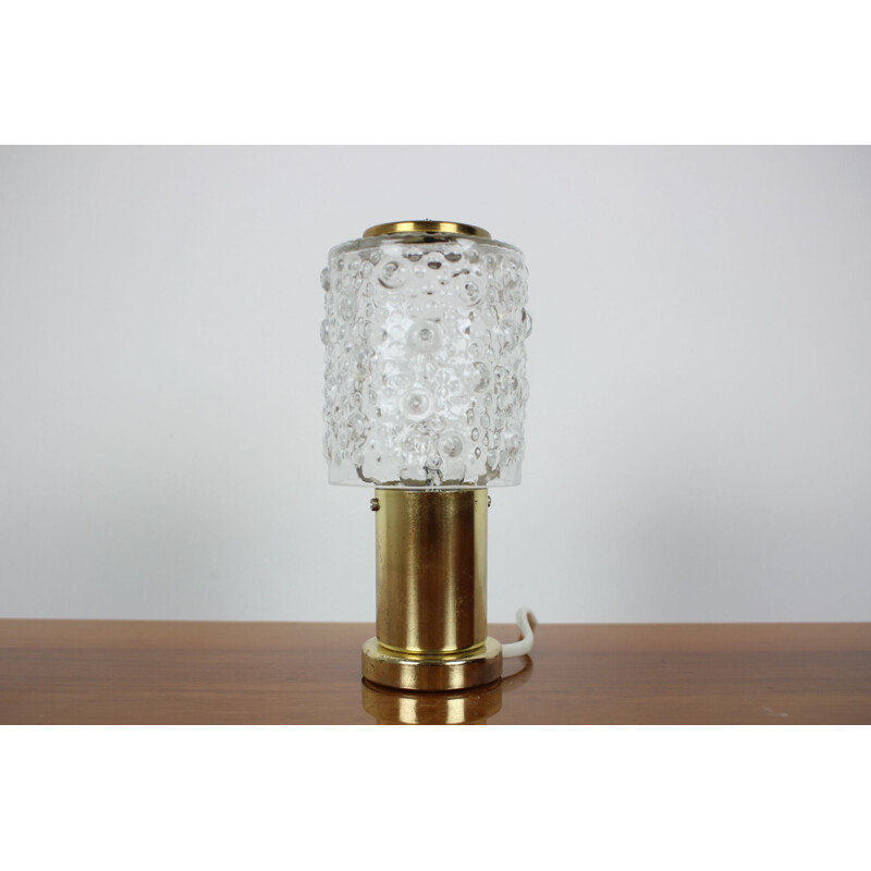 Midcentury table lamp Kamenický Šenov Preciosa 1970s