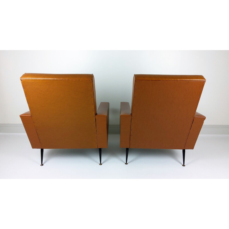 Vintage-Sesselpaar aus Skai, 1960