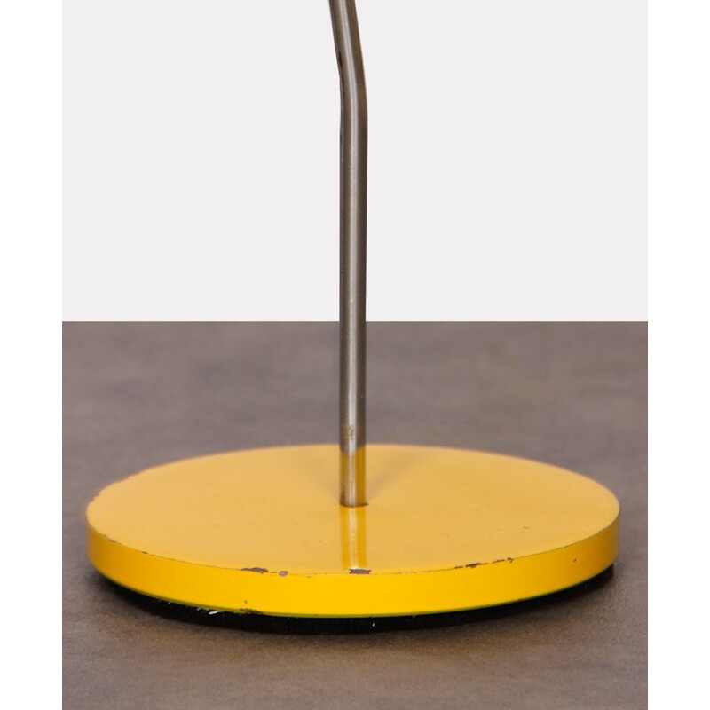 Vintage yellow lamp by Josef Hurka for Lidokov, 1960