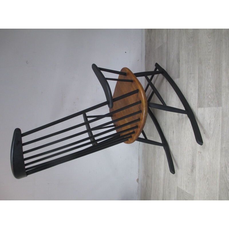 Vintage Rocking Chair by I.Tapiovaara, Finland, 1960s