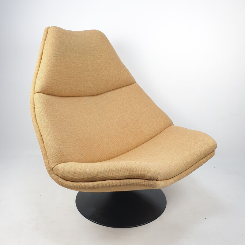 Fauteuil lounge vintage modèle F510 de Geoffrey Harcourt pour Artifort, 1960