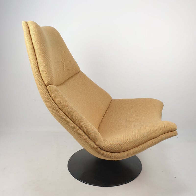 Fauteuil lounge vintage modèle F510 de Geoffrey Harcourt pour Artifort, 1960