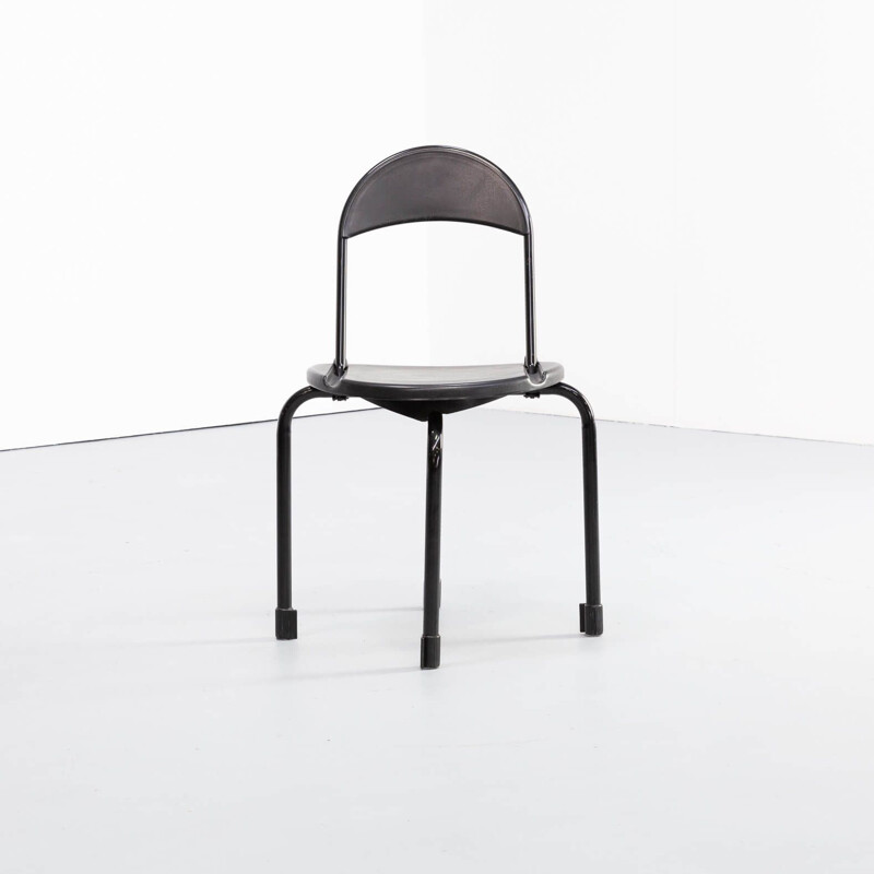 Pair of Vintage Lucci 'clark ck3' folding chair for Lamm Paolo Orlandini & Roberto 1980s