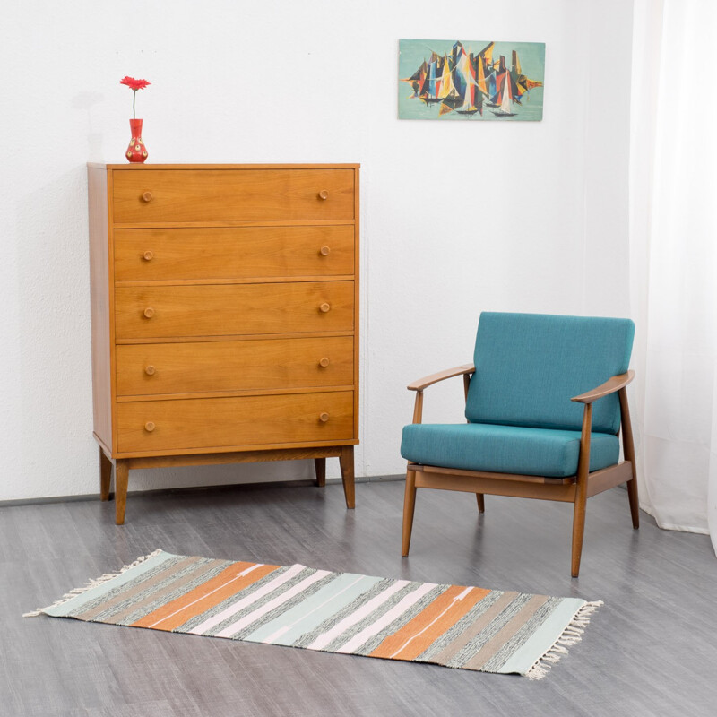 Vintage walnut dresser - 60