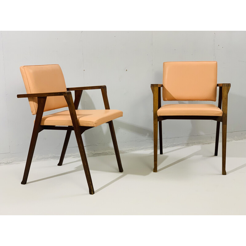 Pair of Vintage Chairs, model 'Luisa' Franco Albini 1955