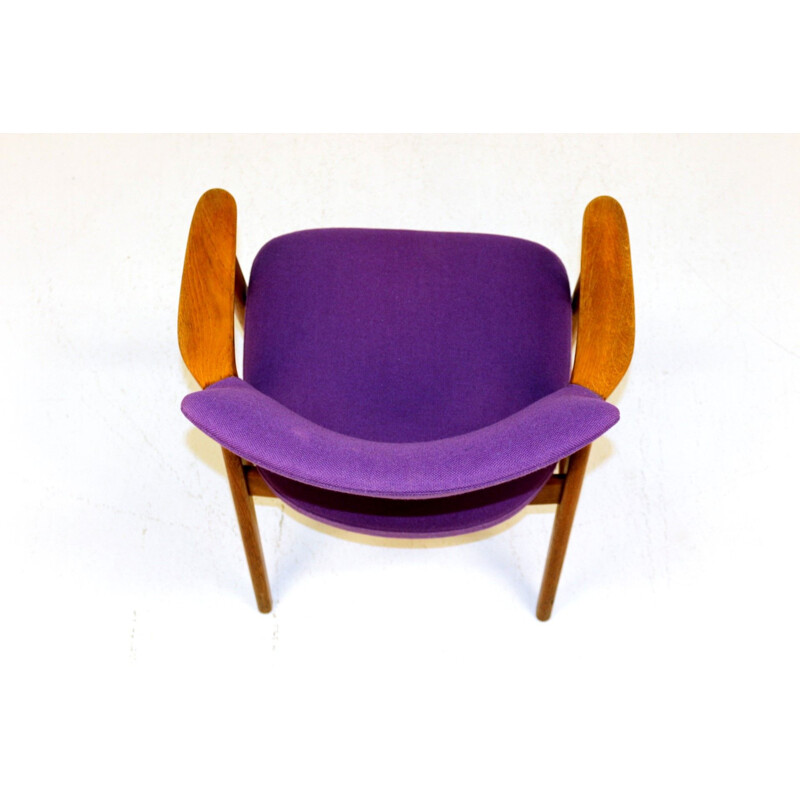 Fauteuil vintage Erik Kirkegaard, Suède 1960