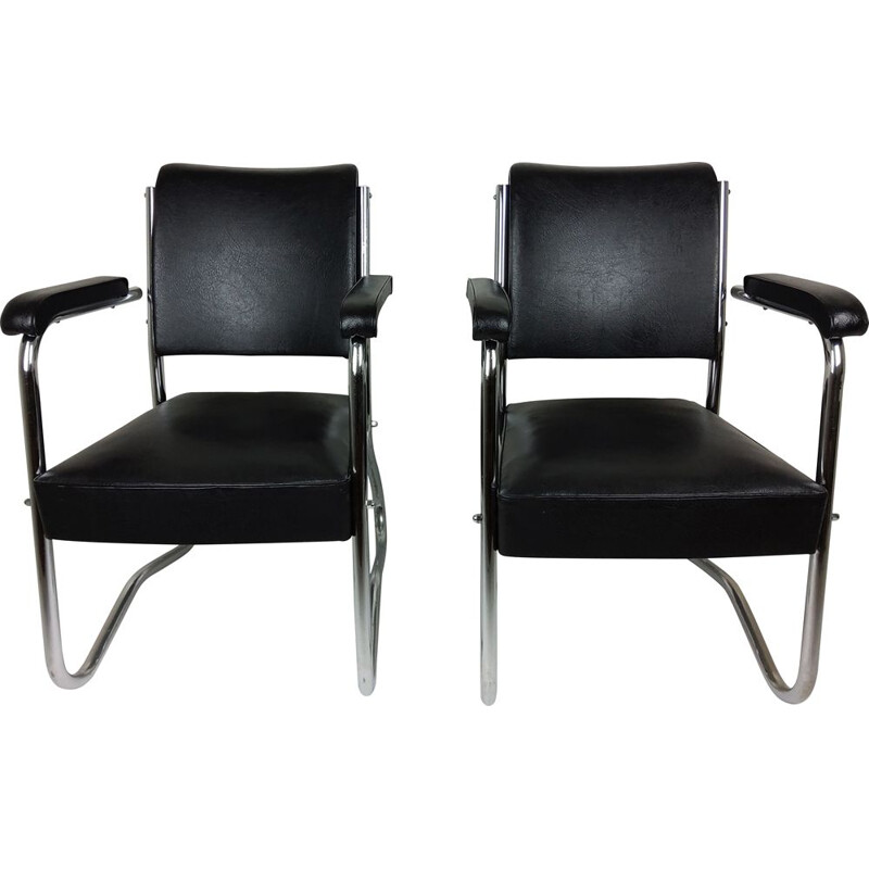 Pair of vintage armchairs 1950s