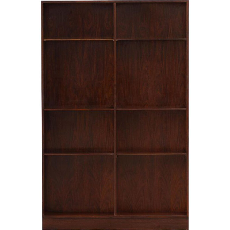 Vintage Danish Rosewood Library by Omann Jun 1960s