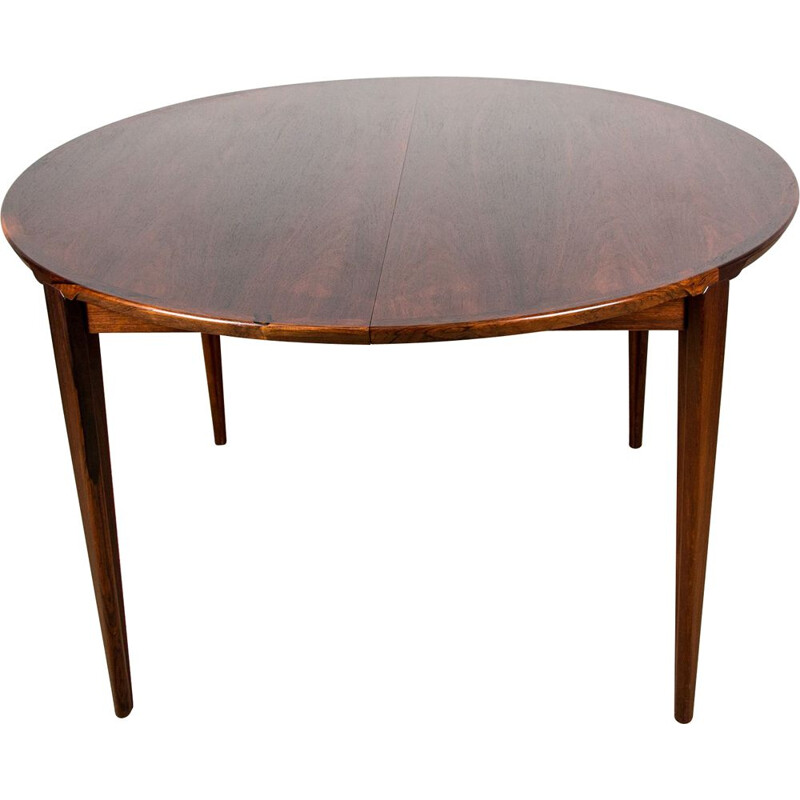 Vintage Rio Rosewood Dining Table by Henry Rosengren Hansen for Brande Mobelindustri 1960s