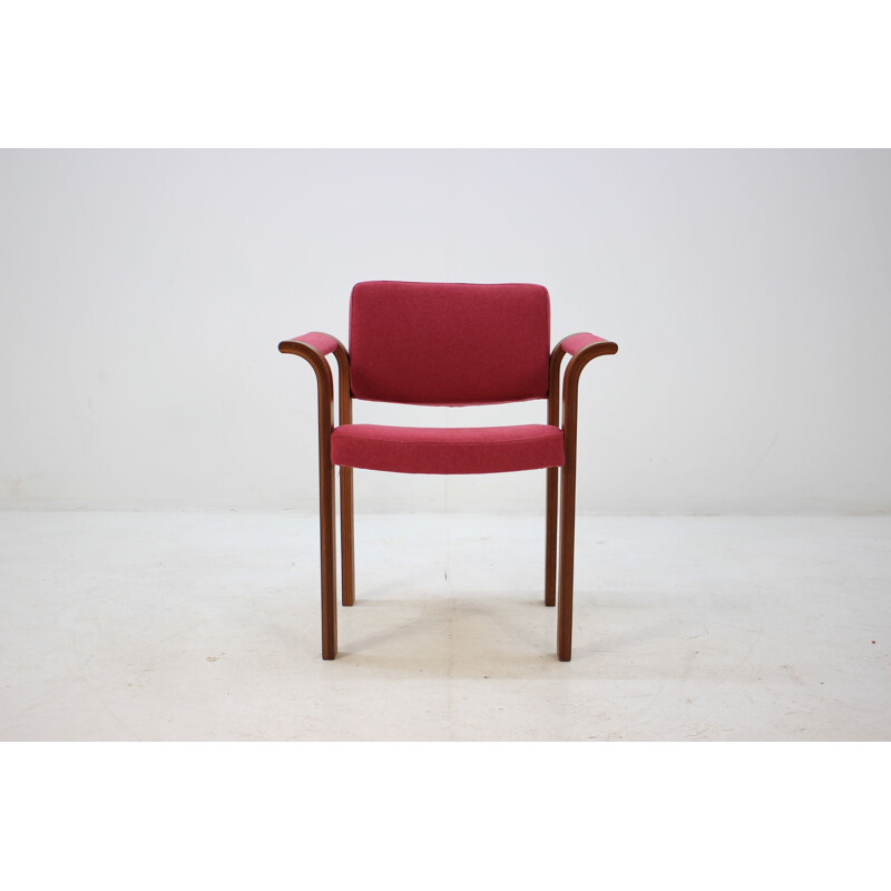 Set of 4 vintage Armchairs by Rud Thygesen & Johnny Sørensen for Magnus Olesen, 1970s