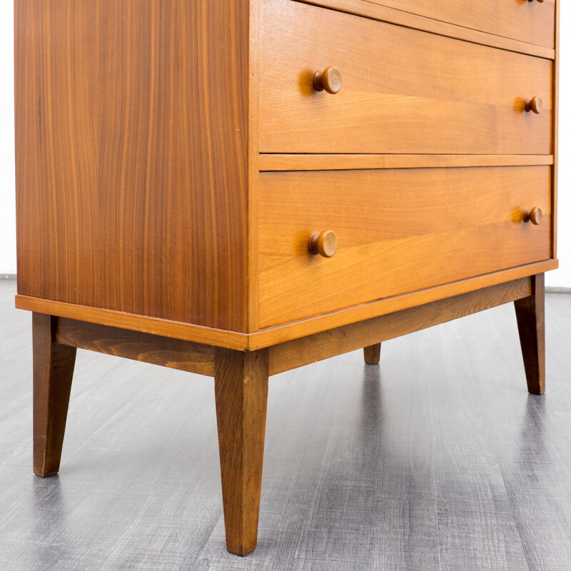 Vintage walnut dresser - 60