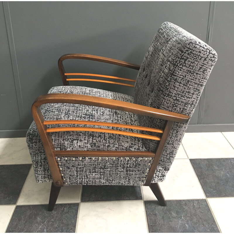 Vintage Grey Chair 1950s