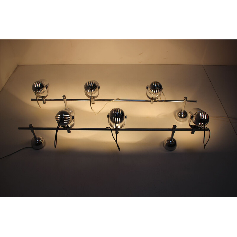 Pair of  Mid-Century Ceiling Light by Stanislav Indra for Lidokov, 1980s