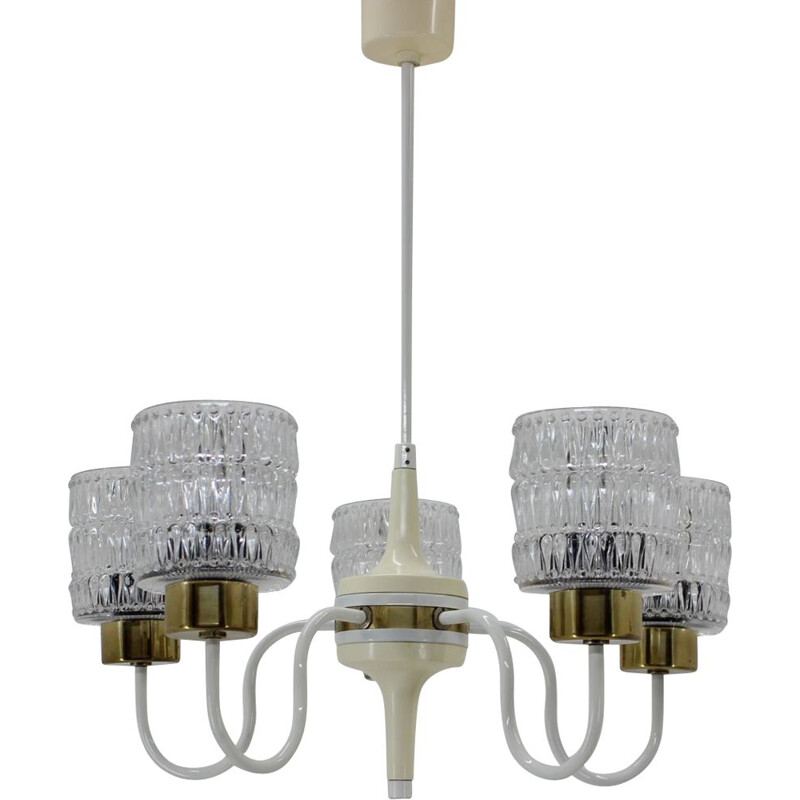 Mid-century Chandelier by Kamenicky  Senov,1970s