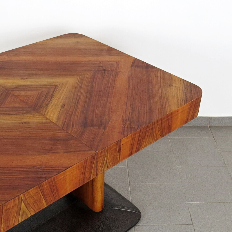 Vintage Dining table by Jindrich Halabala Czechoslovakia 1930s