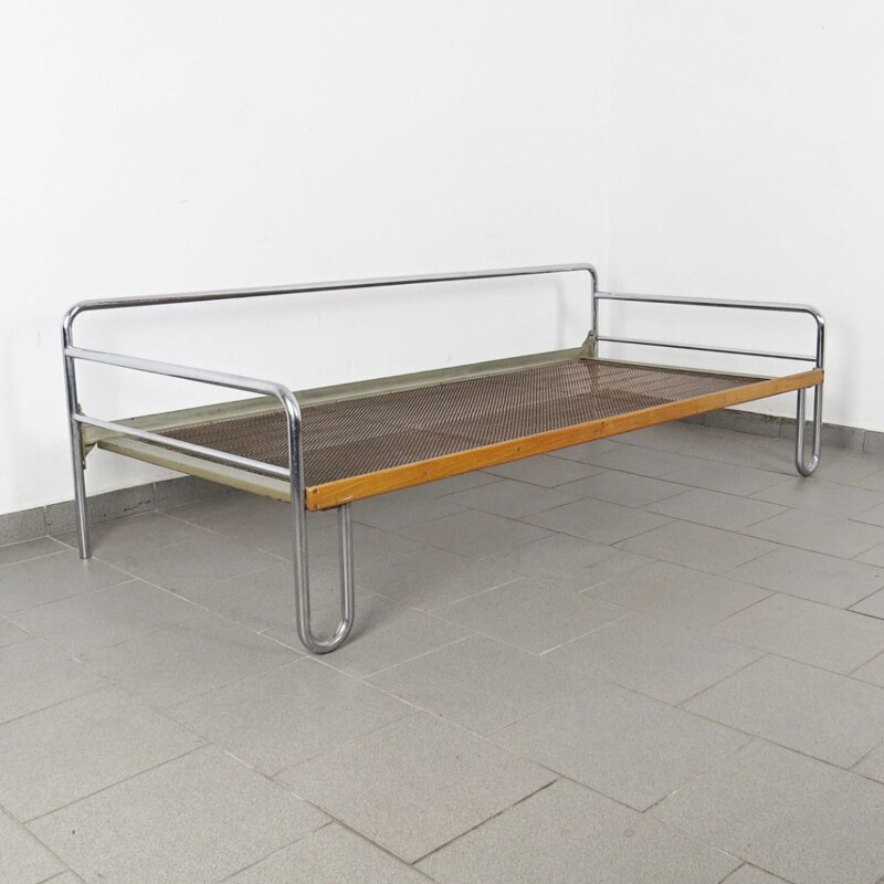 Vintage Tubular daybed Czechoslovakia 1930