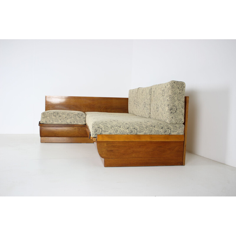 Mid-century sofabed by Jindřich Halabala, 1960s