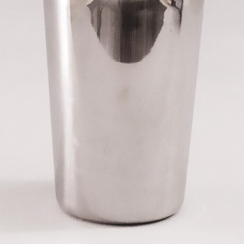 Vintage Mepra stainless steel shaker, Italy 1970