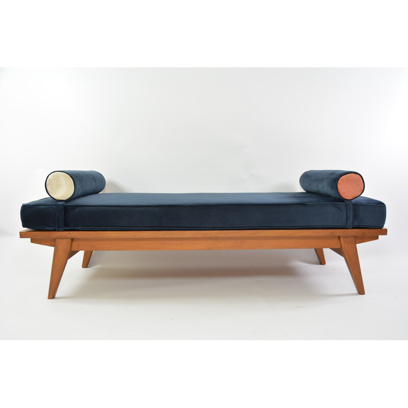 Vintage bench Cleopatra blue 1980