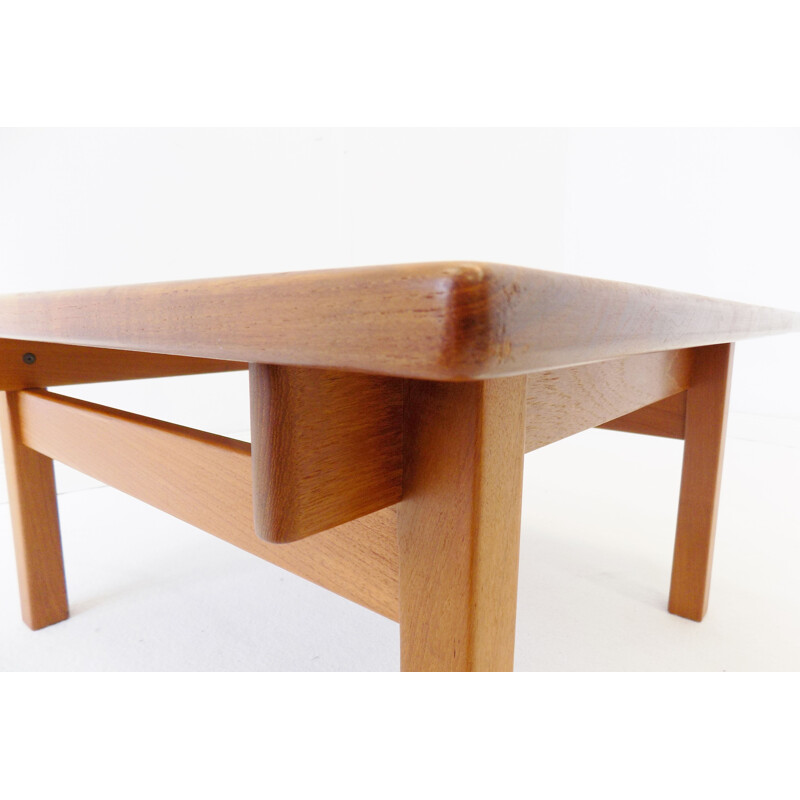 Vintage teak coffee table by Kurt Ostervig for KP Mobler 1960