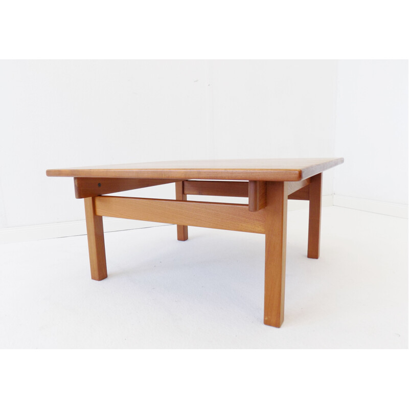 Vintage teak coffee table by Kurt Ostervig for KP Mobler 1960