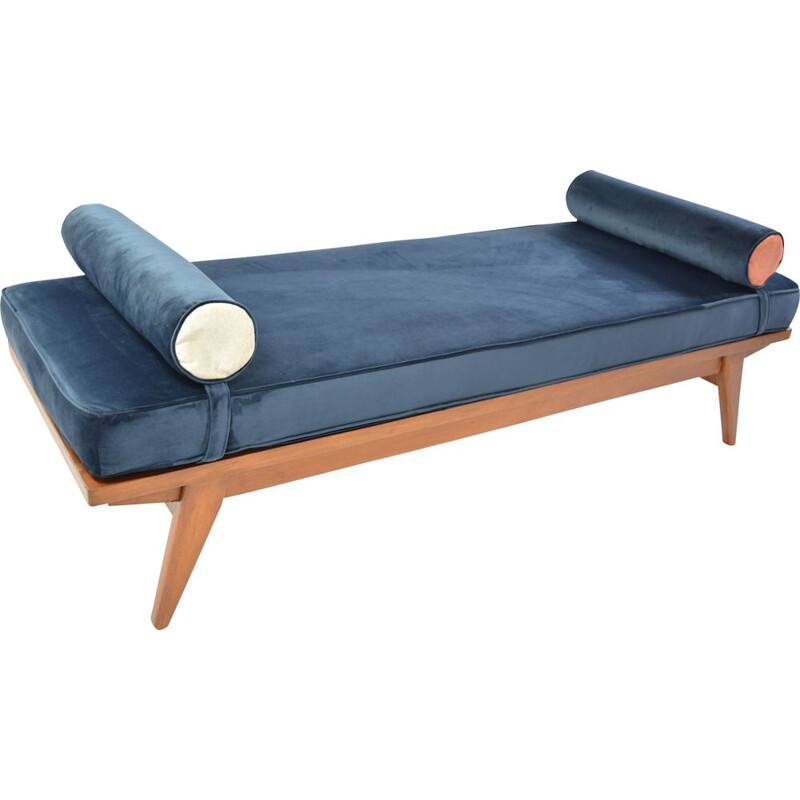 Vintage bench Cleopatra blue 1980