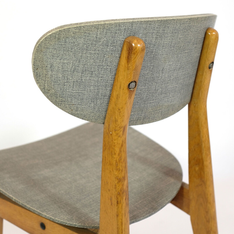 Pair of vintage chairs Roger Landault Sentou 1950