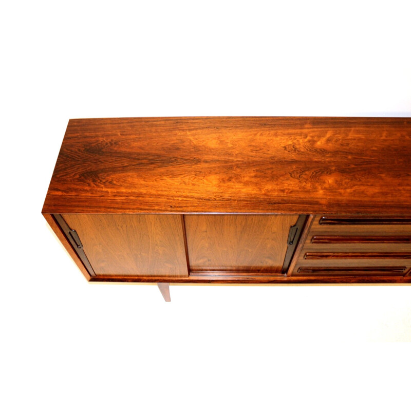 Vintage rosewood enfilade de Ærthøj Jensen e Mølholm, Dinamarca 1960