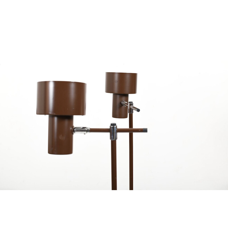 Pair of vintage Studio Floorlamps by Jo Hammerborg for Fog & Mørup 1960s