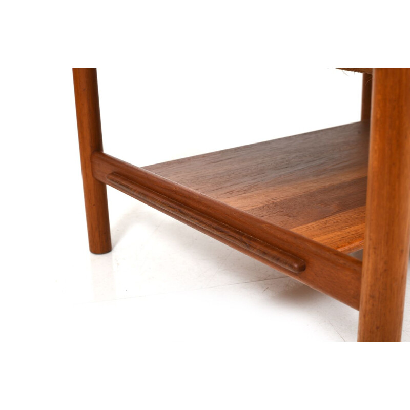 Mid Century Teak Sewing Table PP33 by Hans J. Wegner