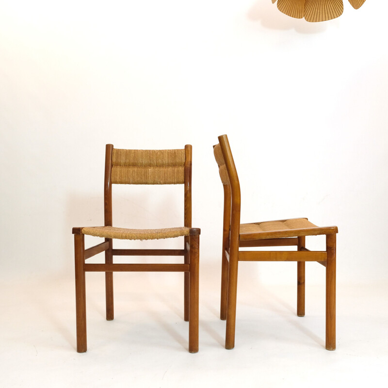 Pair of vintage chairs Week-end, Pierre Gautier Delaye 1955