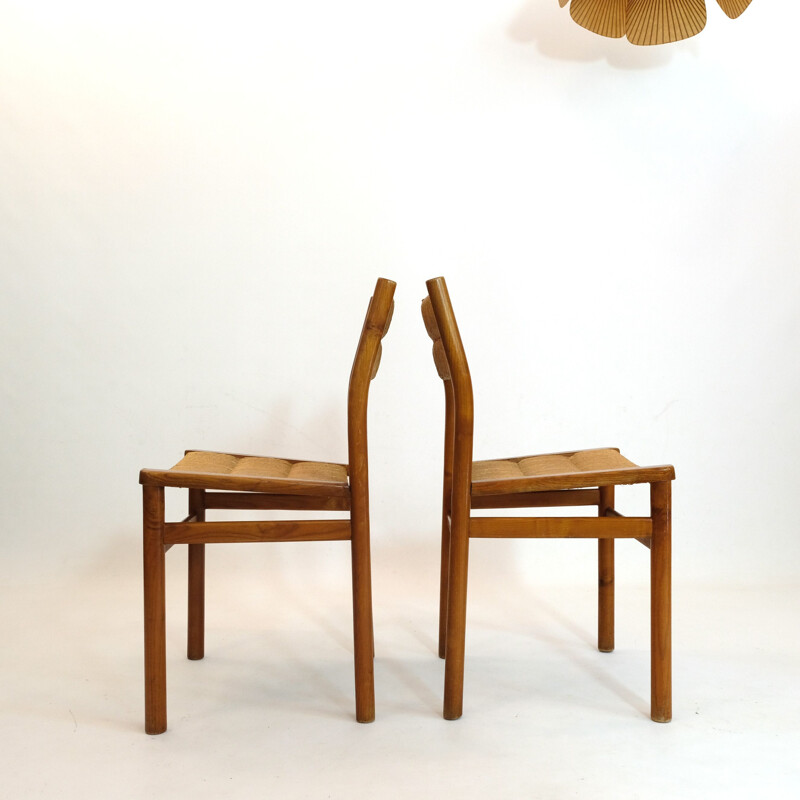 Pair of vintage chairs Week-end, Pierre Gautier Delaye 1955