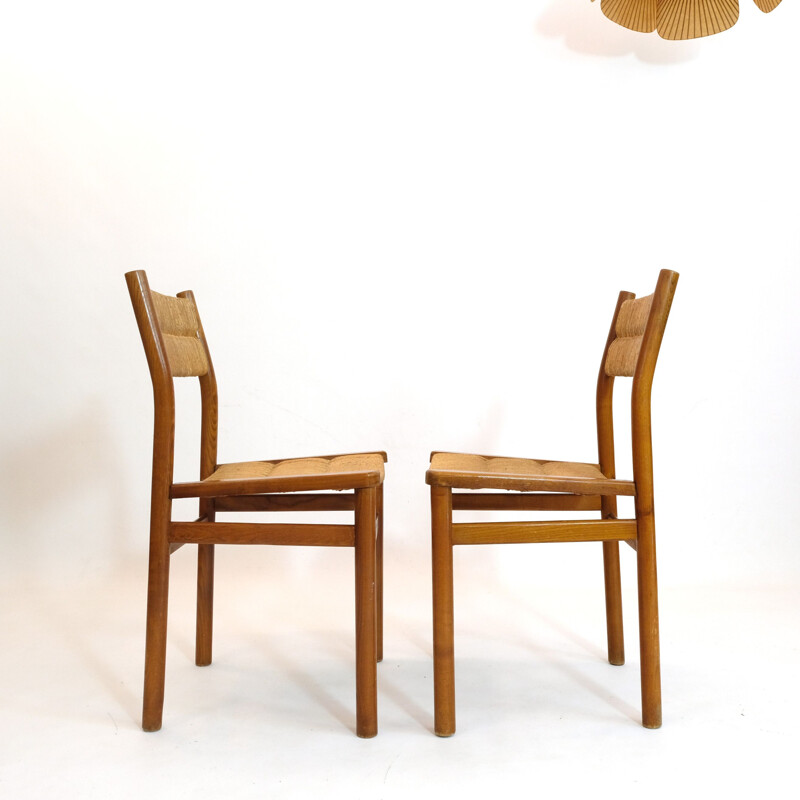 Pair of vintage chairs Week-end, Pierre Gautier Delaye 1955