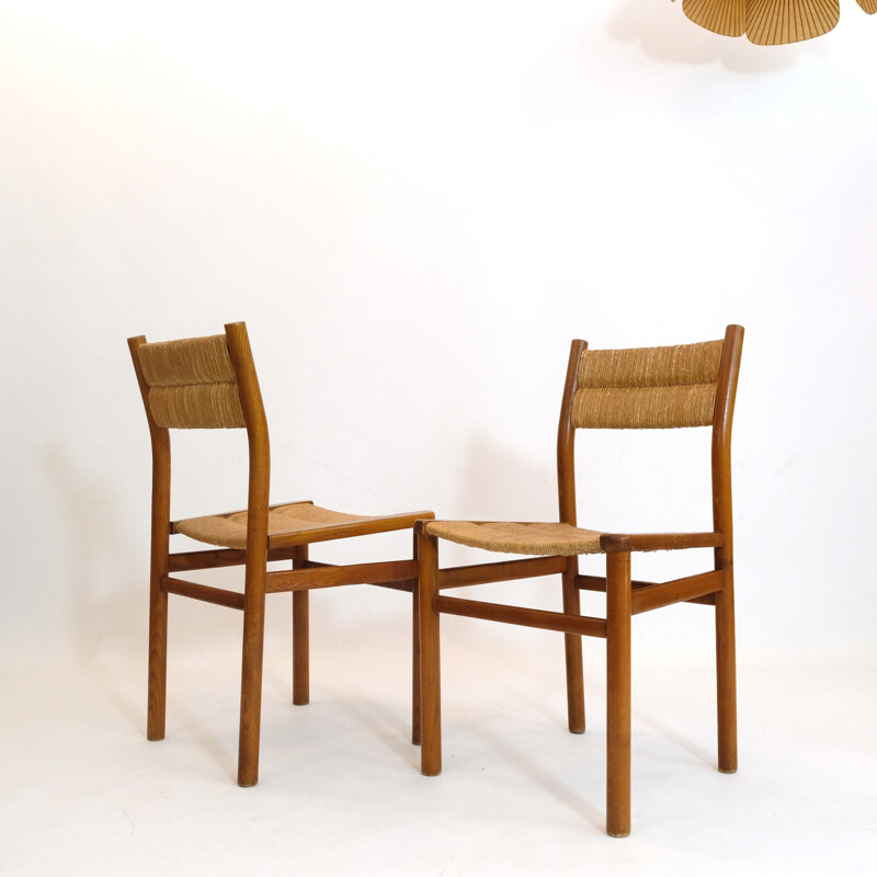 Pair of vintage chairs Week-end, Pierre Gautier Delaye 1955