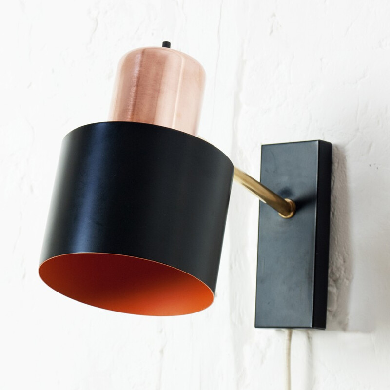 Fog and Morup "Alfa" wall lamp, Jo HAMMERBORG - 1960s