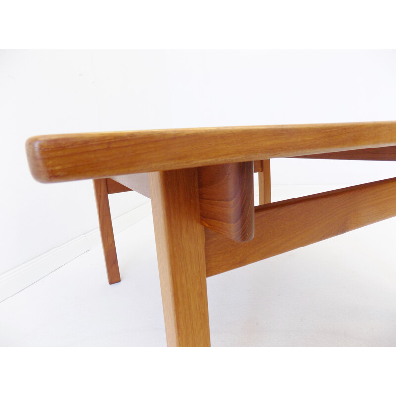 Vintage Teak Coffee Table by Kurt Ostervig for KP Mobler 1960s