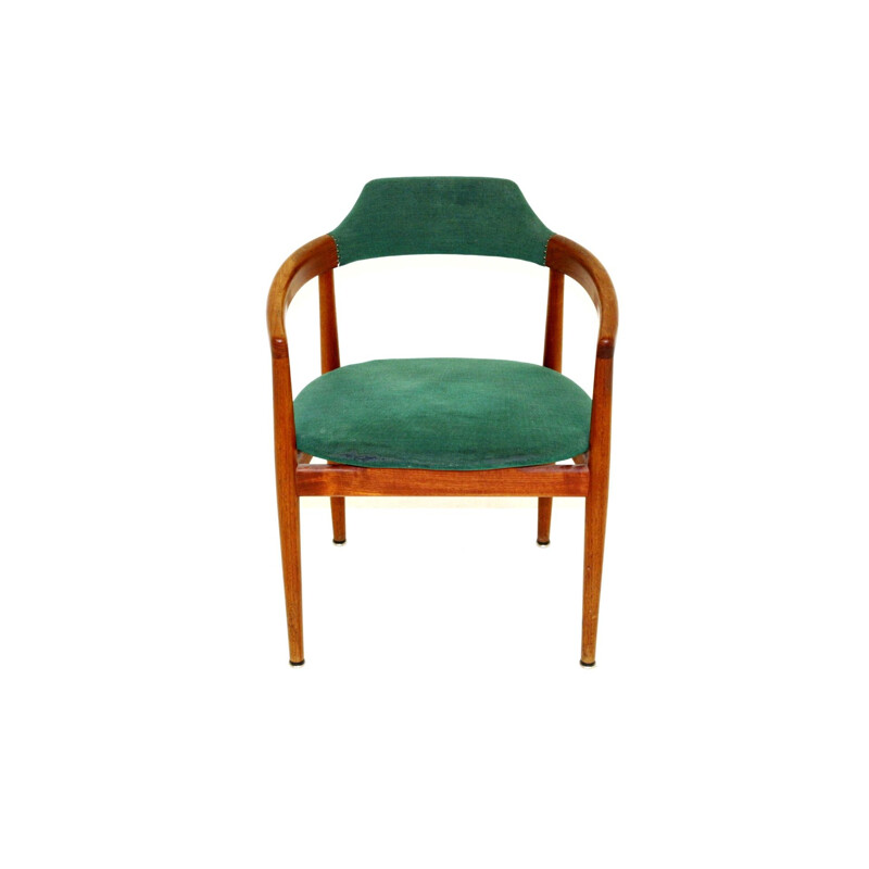 Vintage Scandinavian teak armchair, Denmark, 1960