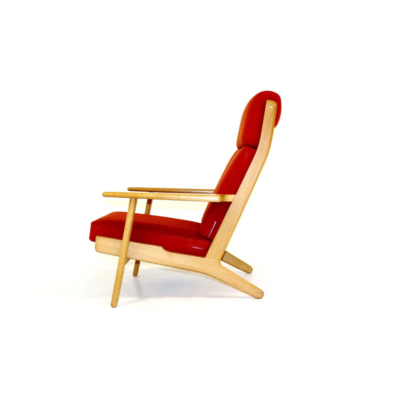 Vintage oak armchair GE-290H Hans J.Wegner Getama, 1960