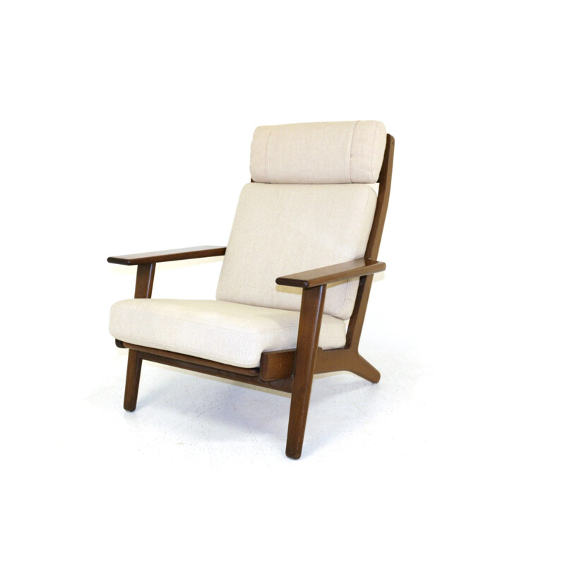 Vintage oak armchair GE-290H, Hans J.Wegner, Getama 1960
