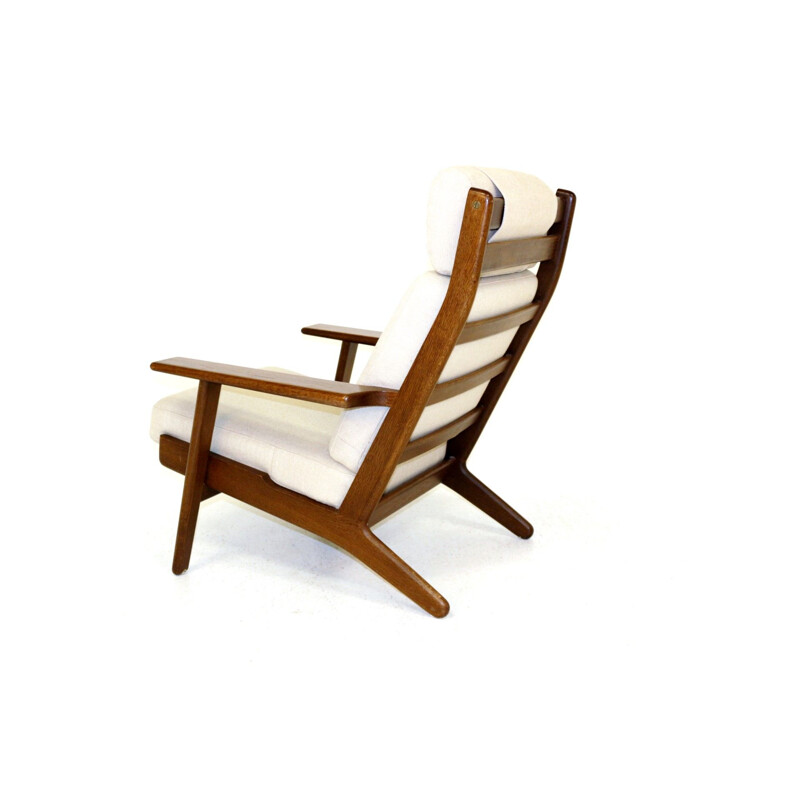 Vintage oak armchair GE-290H, Hans J.Wegner, Getama 1960