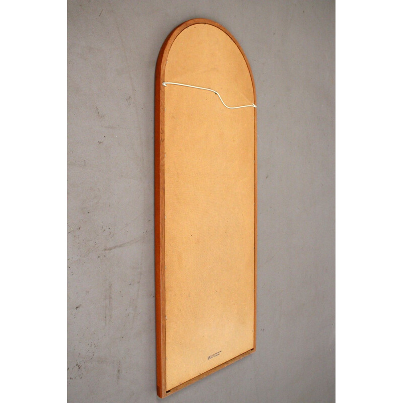 Vintage teak mirror by Kai Kristiansen for Vildbjerg Møbelfabrik, Denmark 1960