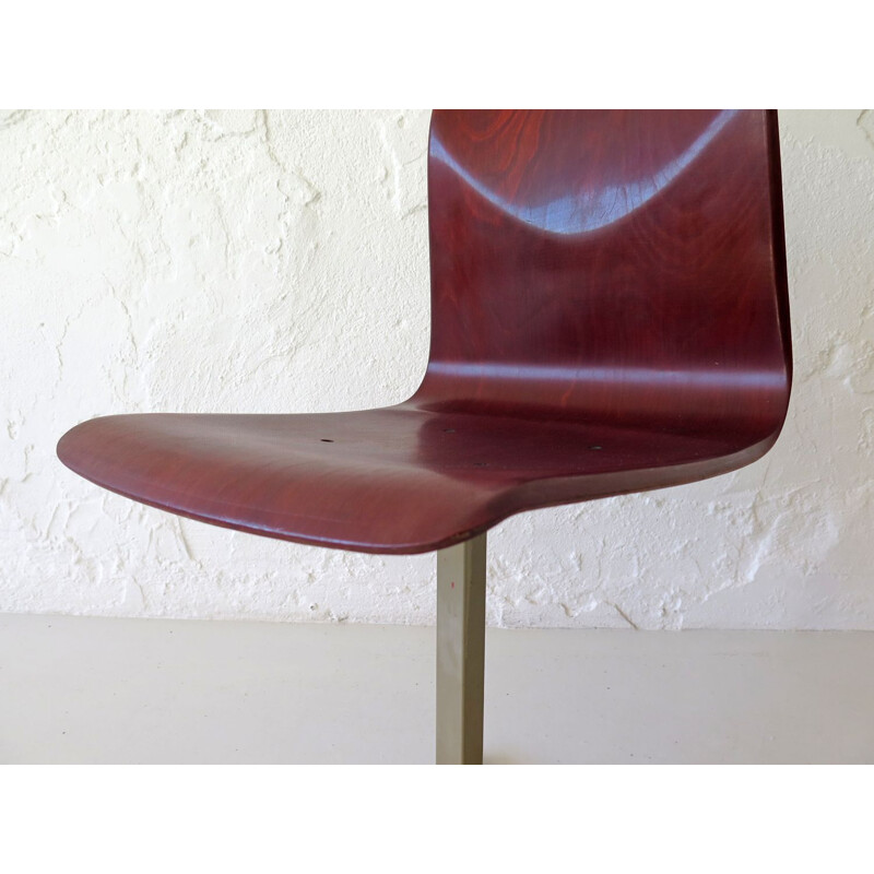 Chaise d'enfant vintage réglable 1970