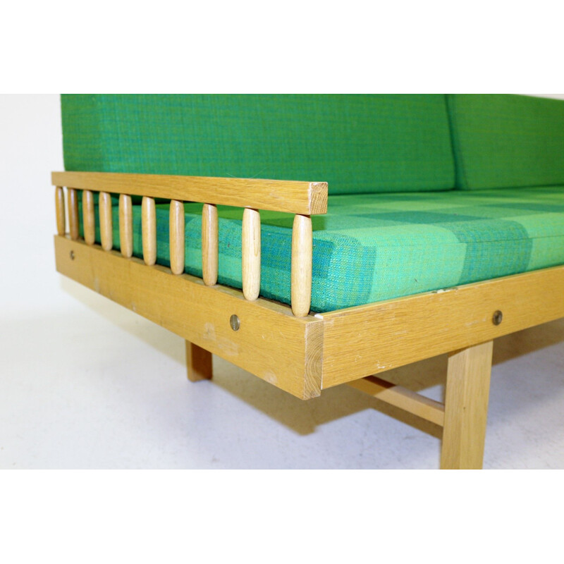 Vintage daybed in oak Sweden, 1960