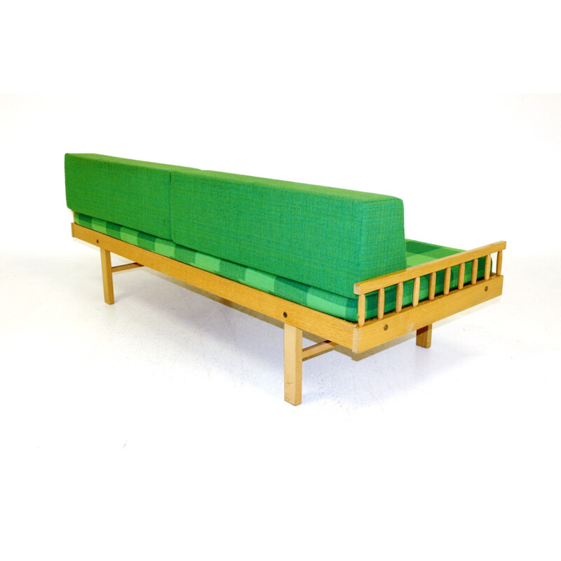 Vintage daybed in oak Sweden, 1960