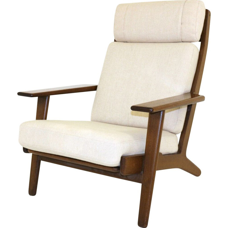Vintage oak armchair GE-290H, Hans J.Wegner, Getama 1960