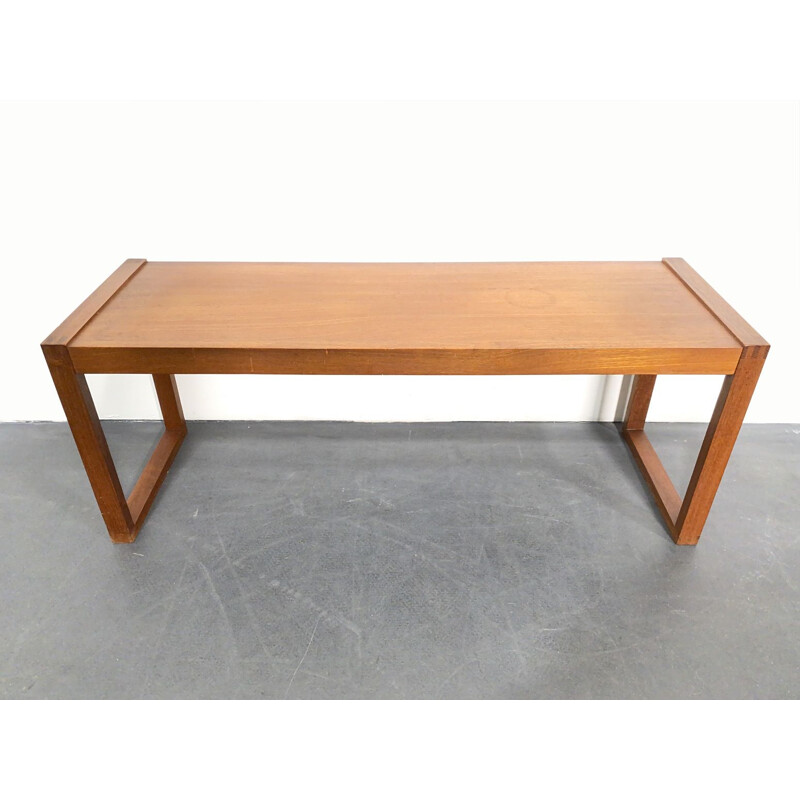 Vintage teak side table Mid-Century Denmark 1960s