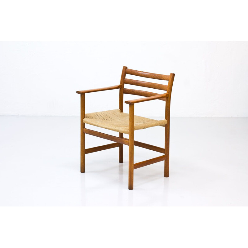 Vintage fauteuil van Poul Volther voor het Deense Sorø 1960