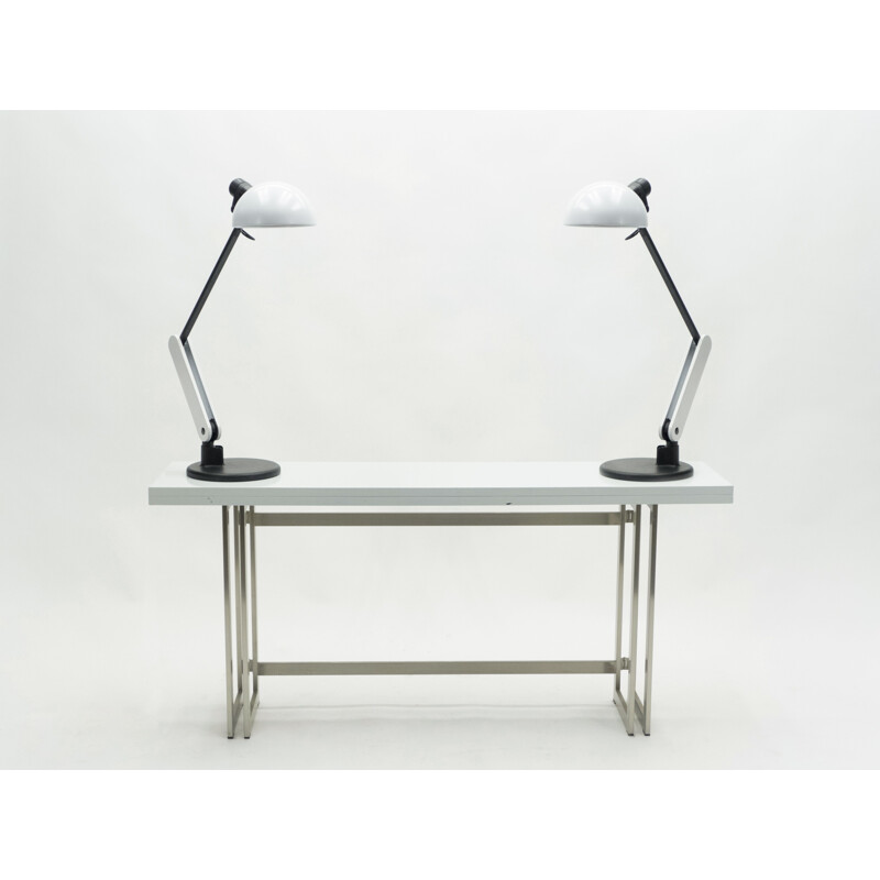 Pair of vintage lamps Harvey Guzzini, Italy 1970