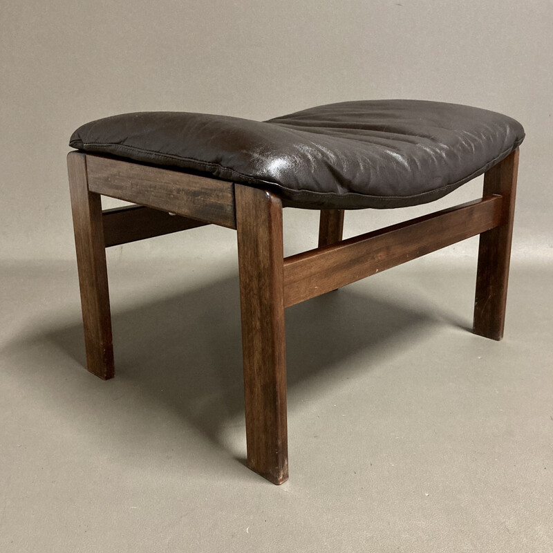 Vintage Relax armchair and ottoman Sigurd Ressell 1960